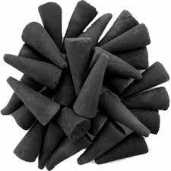 handmade Other - 2 packs of 10 2" Black   Back Flow  Incents Cones  Packs Of 10 Comes